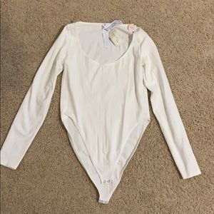 Forever 21 white bodysuit